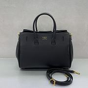 Balenciaga Bel Air Carry All Bag Small Black Gold 30cm - 3