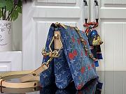 Louis Vuitton LV x TM Coussin PM Cherry Denim 26x20x12cm - 4