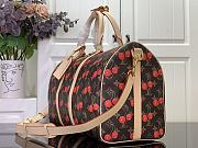 Louis Vuitton LV x TM Keepall Bandoulière 45 Cherry 45x27x20cm - 4