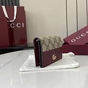 Gucci Bi-color GG Marmont Small Wallet 11x8.5x3cm - 3