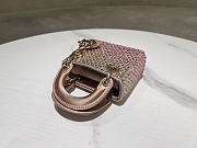 Dior Micro Lady Bag Multicolor 12x10.2x5cm - 4