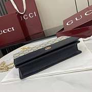 Gucci GG Marmont Wallet On Chain Beige Blue 20x12.5x4cm - 5