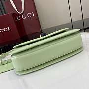 Gucci Bamboo Diva Medium Bag Light Green 26.6x13x8cm - 5