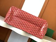 Goyard Goyardine Monogram Tote Red 40x34cm - 6