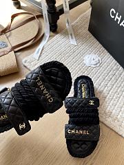 Chanel Black Slides 28 - 2