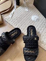 Chanel Black Slides 28 - 3