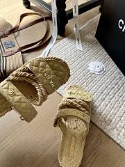 Chanel Beige Slides 06 - 3