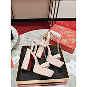 Christian Louboutin Movida Sabina Patent Platform Pink Heel 13cm - 5