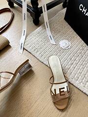 Chanel PVC Brown Heel 5cm - 4