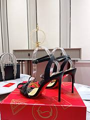 Christian Louboutin Jewel Queen 100 Kid Ribbon Pumps - 4
