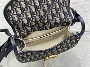 Dior Medium 30 Montaigne Satchel Bag Blue 24x17x9cm - 2