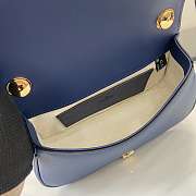 Gucci Blondie Mini Top Handle Bag Blue 21.5x11x8cm - 2