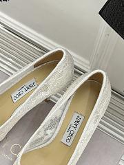 Jimmy Choo White Heel 8cm - 5