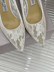 Jimmy Choo White Heel 8cm - 4
