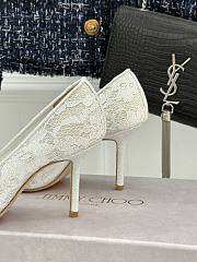 Jimmy Choo White Heel 8cm - 3