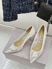 Jimmy Choo White Heel 8cm - 2