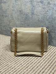YSL Jamie 4.3 Small In Lambskin Beige 25x16x7cm - 2