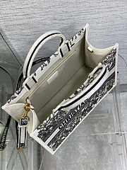 Dior Medium Book Tote Multicolor D-Floral 36.5x18x16.5cm - 3