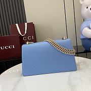 Gucci Dionysus Medium Shoulder Bag Blue 28x16x10.5cm - 5