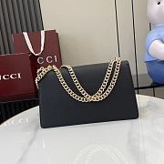 Gucci Dionysus Medium Shoulder Bag Black 28x16x10.5cm - 4