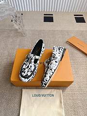 Louis Vuitton LV Soho Mary Jane Flat Loafer Black White - 5