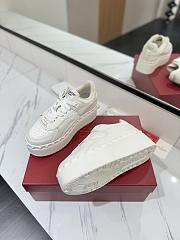 Valentino Freedots Xl Calfskin Sneaker White - 4