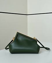Fendi First Small Bag Dark Green 26x9.5x18cm - 3