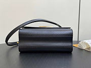 Louis Vuitton LV Twist MM Black Epi 23x17x9.5cm - 4