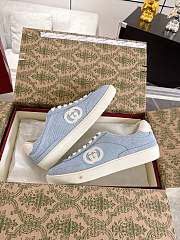 Gucci Women's G75 Sneaker Blue  - 1