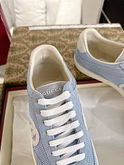 Gucci Women's G75 Sneaker Blue  - 5