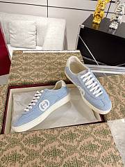 Gucci Women's G75 Sneaker Blue  - 3
