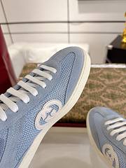 Gucci Women's G75 Sneaker Blue  - 2