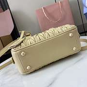 Miu Miu Arcadie Nappa Leather Cream 22x10.5x7.5cm - 4