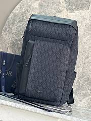 Dior Backpack Rider Black Oblique 46x32x17.5cm - 1