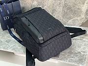 Dior Backpack Rider Black Oblique 46x32x17.5cm - 3