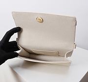 Dior 30 Montaigne Cigale Pouch with Chain Blue 20.5x11x5cm - 4