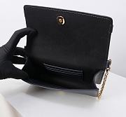 Dior 30 Montaigne Cigale Pouch with Chain Blue Oblique 20.5x11x5cm - 4