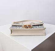 Dior Miss Montaigne Mini Bag Blue 20x10x4cm - 6