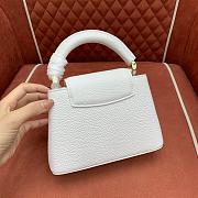 Louis Vuitton LV x TM Capucines White 21x14x8cm - 4
