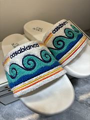 Casablanca Blue Wave Slides - 5