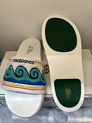 Casablanca Blue Wave Slides - 3