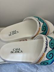 Casablanca Blue Wave Slides - 2