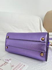 Valentino Garavani Vsling Mini Handbag Purple 19x13x9cm - 3