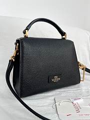 Valentino Garavani Vsling Mini Handbag Black 19x13x9cm - 3