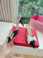 Valentino Garavani Bowow Slingback Heels 85 - 2