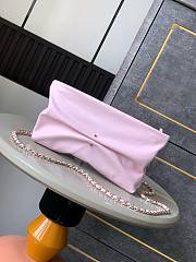 Chanel Clutch With Chain Pink Lambskin 24x14x5cm - 4