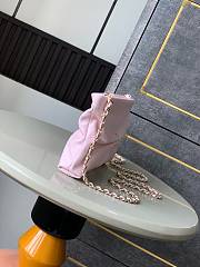 Chanel Clutch With Chain Pink Lambskin 24x14x5cm - 3