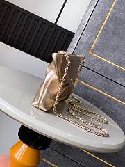 Chanel Clutch With Chain Metallic Gold 24x14x5cm - 2