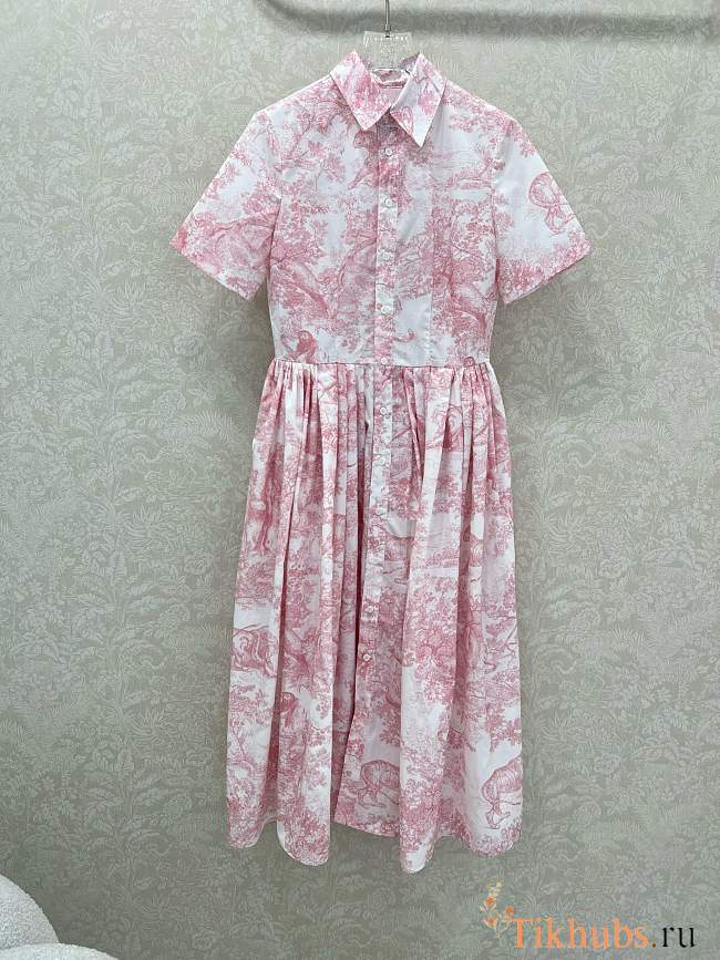 Dior Dioriviera Mid-Length Shirtdress Pink - 1