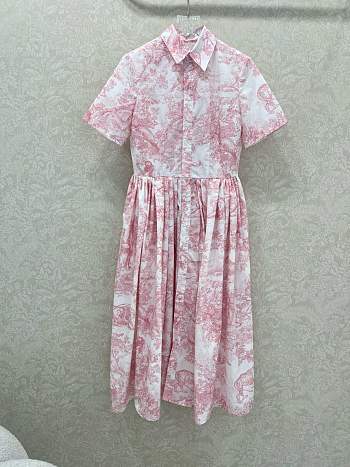 Dior Dioriviera Mid-Length Shirtdress Pink